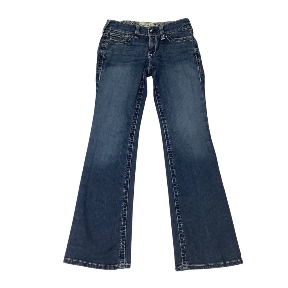 Ariat R.E.A.L. Mid Rise Stretch Original Boot Cut Jean Sz 28R